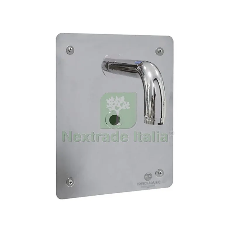 RUBINETTO FOTOCELLULA PER LAVABO A CANALE Alim. Batteria 6V - Cromo — Rubinetti e valvole — rif. FERX.DIA280-TR8005-B RUBINETTO FOTOCELLULA PER LAVABO A CANALE Alim. Batteria 6V - Cromo — Rubinetti e valvole — rif. FERX.DIA280-TR8005-B