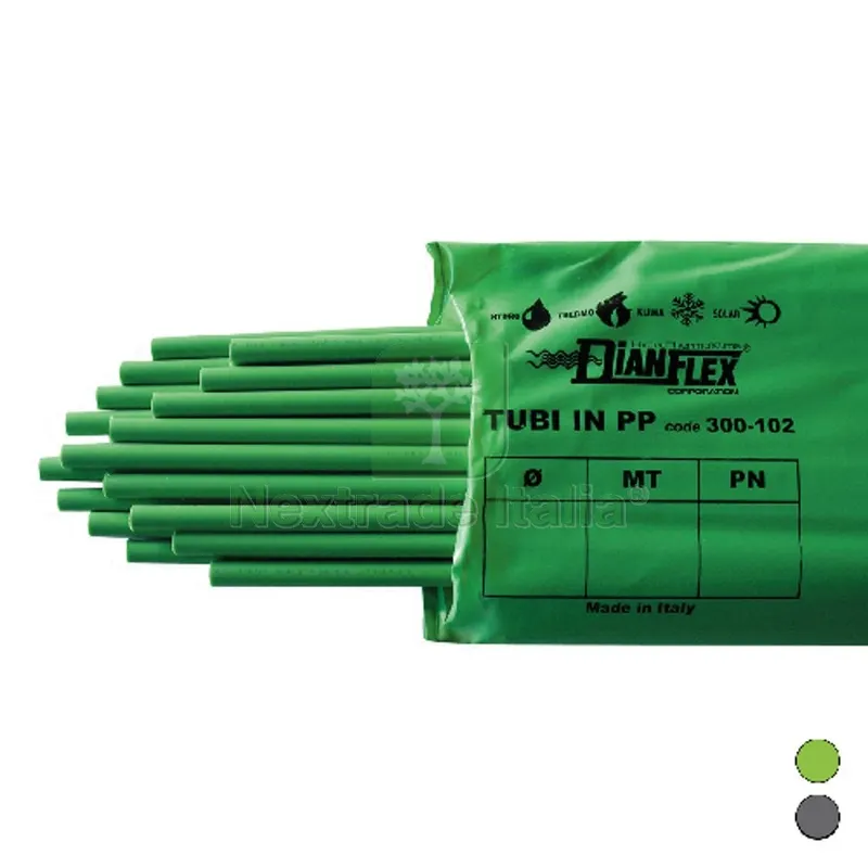 4MT Tubo in Polipropilene in Barre da MT. 4 Diam. 63 x 10,5 — Tubi e raccordi — rif. FERX.DIA300-102-63 4MT Tubo in Polipropilene in Barre da MT. 4 Diam. 63 x 10,5 — Tubi e raccordi — rif. FERX.DIA300-102-63