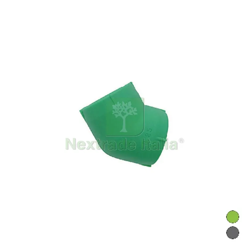 GOMITO LISCIO 45° IN POLIPROPILENE Diam. 32 — Pile e batterie — rif. FERX.DIA300-200-32