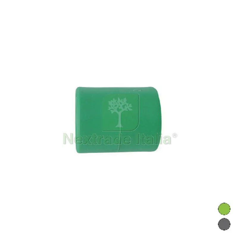 MANICOTTO LISCIO IN POLIPROPILENE Diam. 20 Grigio — Tubi e raccordi — rif. FERX.DIA300-250-G20