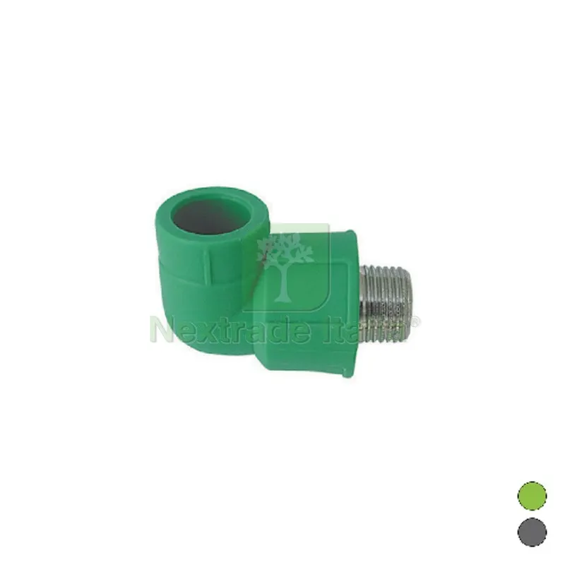 GOMITO FILETTATO MASCHIO IN POLIPROPILENE 1/2 x Diam. 25 — Pile e batterie — rif. FERX.DIA300-652-0425 GOMITO FILETTATO MASCHIO IN POLIPROPILENE 1/2 x Diam. 25 — Pile e batterie — rif. FERX.DIA300-652-0425