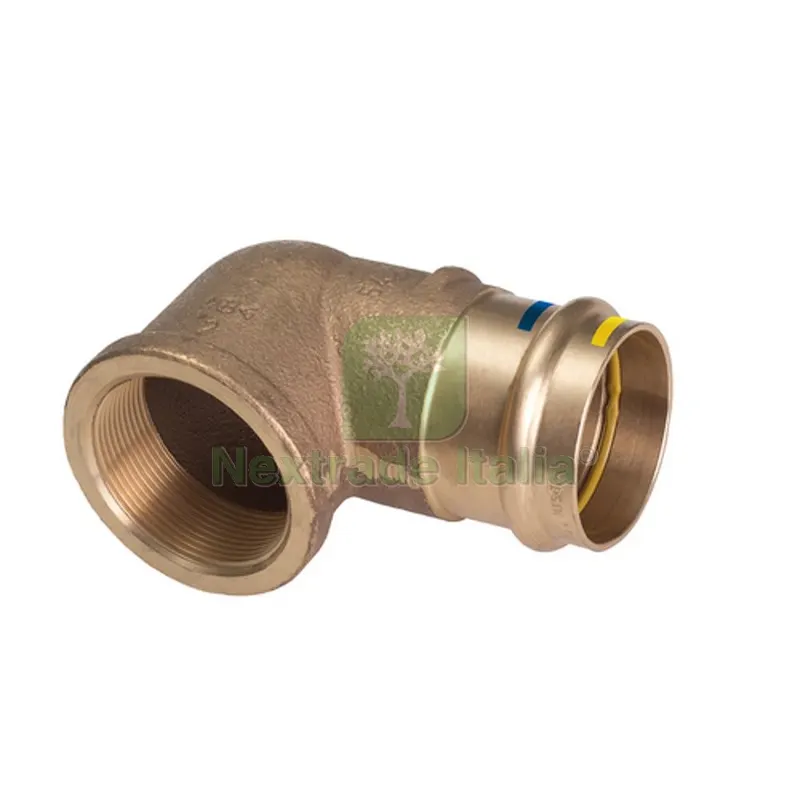 GOMITO A 90° F/ FILETTO F A PRESSARE ACQUA/GAS B ONE Diam 22 x 3/4 — Raccordi a pressare e multistrato — rif. FERX.DIA302-BP14090-0522 GOMITO A 90° F/ FILETTO F A PRESSARE ACQUA/GAS B ONE Diam 22 x 3/4 — Raccordi a pressare e multistrato — rif. FERX.DIA302-BP14090-0522