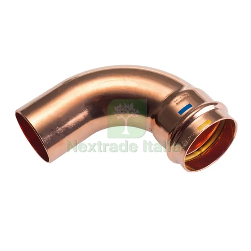 CURVA A 90° MF A PRESSARE PER ACQUA E GAS B ONE Diam. 28 — Raccordi a pressare e multistrato — rif. FERX.DIA302-BP15001-28 CURVA A 90° MF A PRESSARE PER ACQUA E GAS B ONE Diam. 28 — Raccordi a pressare e multistrato — rif. FERX.DIA302-BP15001-28
