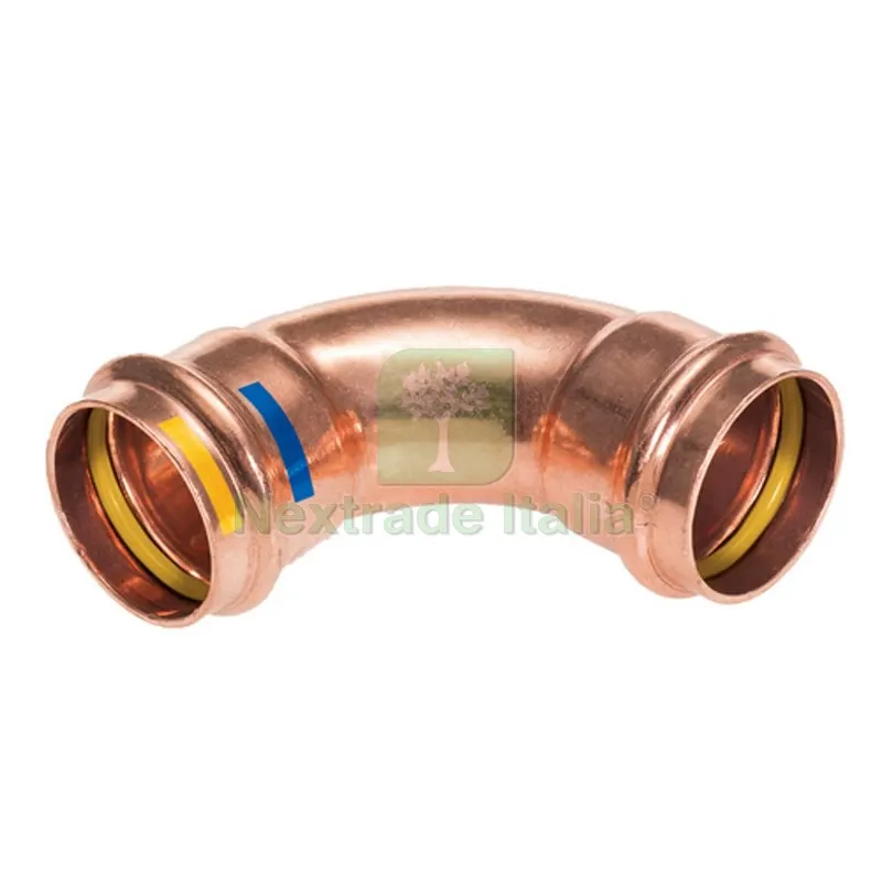 CURVA A 90° FF A PRESSARE PER ACQUA GAS B ONE Diam. 18 — Raccordi a pressare e multistrato — rif. FERX.DIA302-BP15002-18 CURVA A 90° FF A PRESSARE PER ACQUA GAS B ONE Diam. 18 — Raccordi a pressare e multistrato — rif. FERX.DIA302-BP15002-18