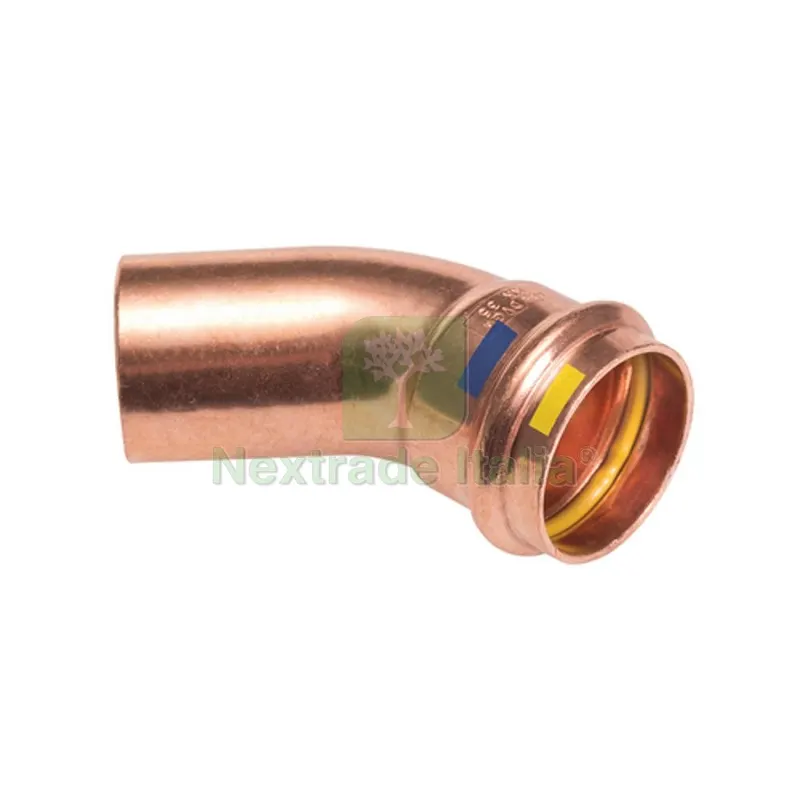CURVA A 45° MF A PRESSARE PER ACQUA E GAS B ONE Diam. 12 — Raccordi a pressare e multistrato — rif. FERX.DIA302-BP15040-12 CURVA A 45° MF A PRESSARE PER ACQUA E GAS B ONE Diam. 12 — Raccordi a pressare e multistrato — rif. FERX.DIA302-BP15040-12