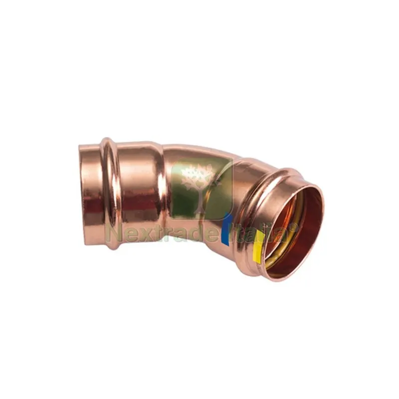 CURVA A 45° FF A PRESSARE PER ACQUA E GAS B ONE Diam. 18 — Raccordi a pressare e multistrato — rif. FERX.DIA302-BP15041-18 CURVA A 45° FF A PRESSARE PER ACQUA E GAS B ONE Diam. 18 — Raccordi a pressare e multistrato — rif. FERX.DIA302-BP15041-18