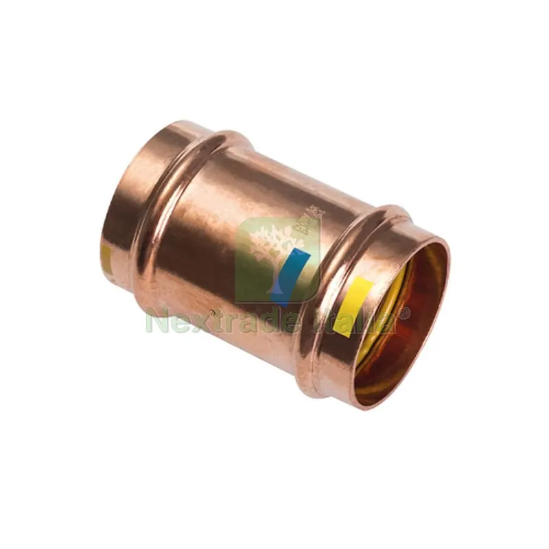 MANICOTTO CON BATTUTA FF A PRESSARE ACQUA/GAS B ONE Diam. 28 — Tubi e raccordi — rif. FERX.DIA302-BP15270-28