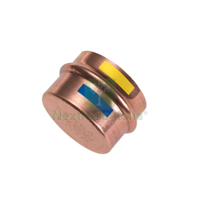 TAPPO DI CHIUSURA F A PRESSARE ACQUA/GAS B ONE Diam. 18 — Raccordi a pressare e multistrato — rif. FERX.DIA302-BP15301-18 TAPPO DI CHIUSURA F A PRESSARE ACQUA/GAS B ONE Diam. 18 — Raccordi a pressare e multistrato — rif. FERX.DIA302-BP15301-18