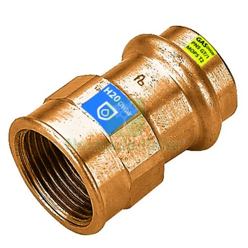 MANICOTTO A PRESSARE FXFIL F ACQUA/GAS Diam. 28 x 1"1/4 — Raccordi a pressare e multistrato — rif. FERX.DIA302-FRS8270-0728 MANICOTTO A PRESSARE FXFIL F ACQUA/GAS Diam. 28 x 1"1/4 — Raccordi a pressare e multistrato — rif. FERX.DIA302-FRS8270-0728