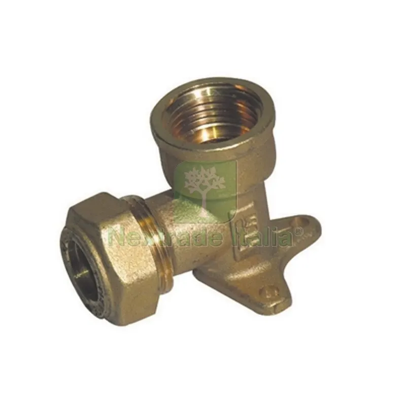 Gomito a 90° con Flangia O-Ring Femmina Tiemme GAS 1/2 x 12 — Guarnizioni e tenute — rif. FERX.DIA303-1356-0412