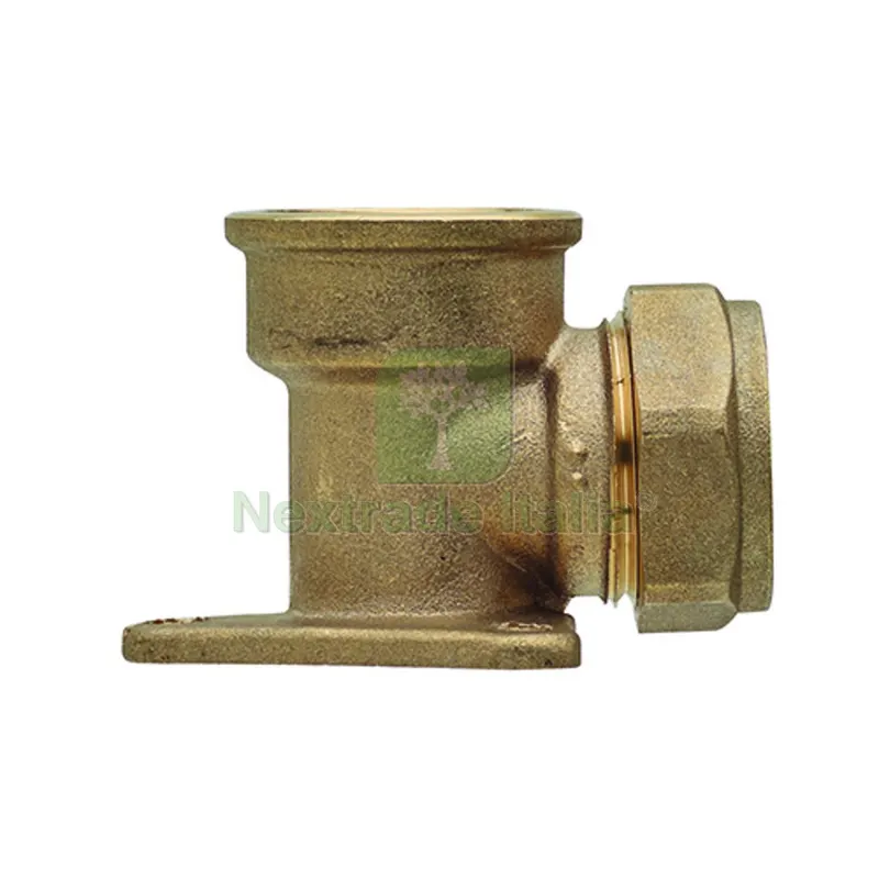 GOMITO FLANGIATO F X FIL RP COMPRESSIONE PER RAME 1/2 x 12 — Tubi e raccordi — rif. FERX.DIA303-ROT6471-0412