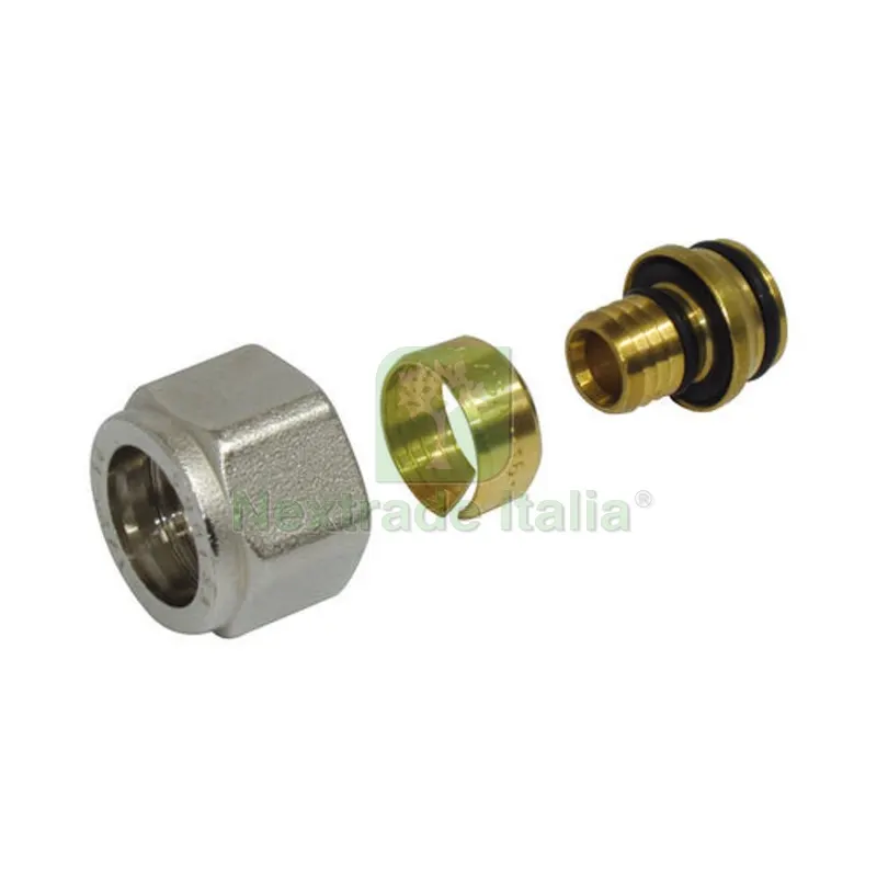 RACCORDO A COMPRESSIONE PER TUBO MULTISTRATO 595M 1/2 - 16x2 — Tubi e raccordi — rif. FERX.DIA304-M595M-04162 RACCORDO A COMPRESSIONE PER TUBO MULTISTRATO 595M 1/2 - 16x2 — Tubi e raccordi — rif. FERX.DIA304-M595M-04162