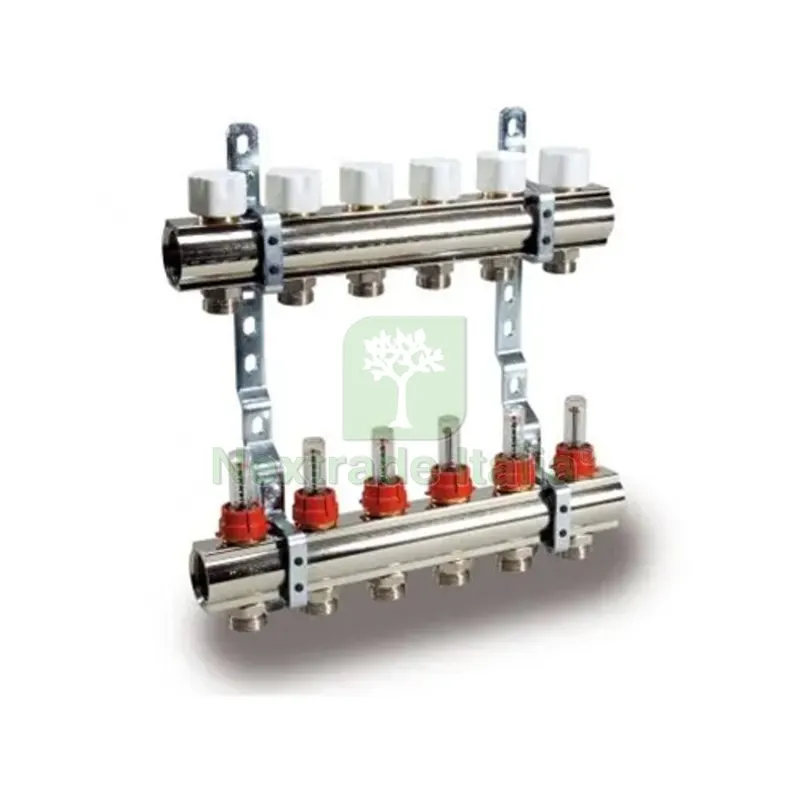 COLLETTORE DI DISTRIBUZIONE PREMONTATO SERIE CD 13 vie 1" x 3/4EK — Tubi e raccordi — rif. FERX.DIA309-A1560-13