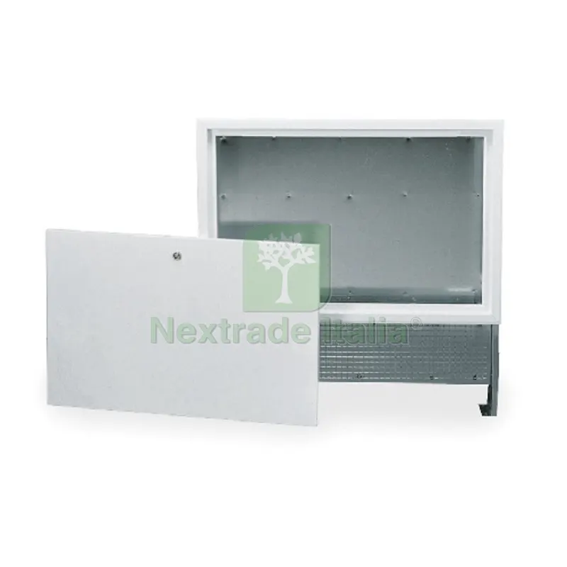 CASSETTA IN ACCIAIO BIANCA PER COLLETTORI mm 1300x740x90 — Casalinghi e organizzazione — rif. FERX.DIA309-A1563-13074 CASSETTA IN ACCIAIO BIANCA PER COLLETTORI mm 1300x740x90 — Casalinghi e organizzazione — rif. FERX.DIA309-A1563-13074