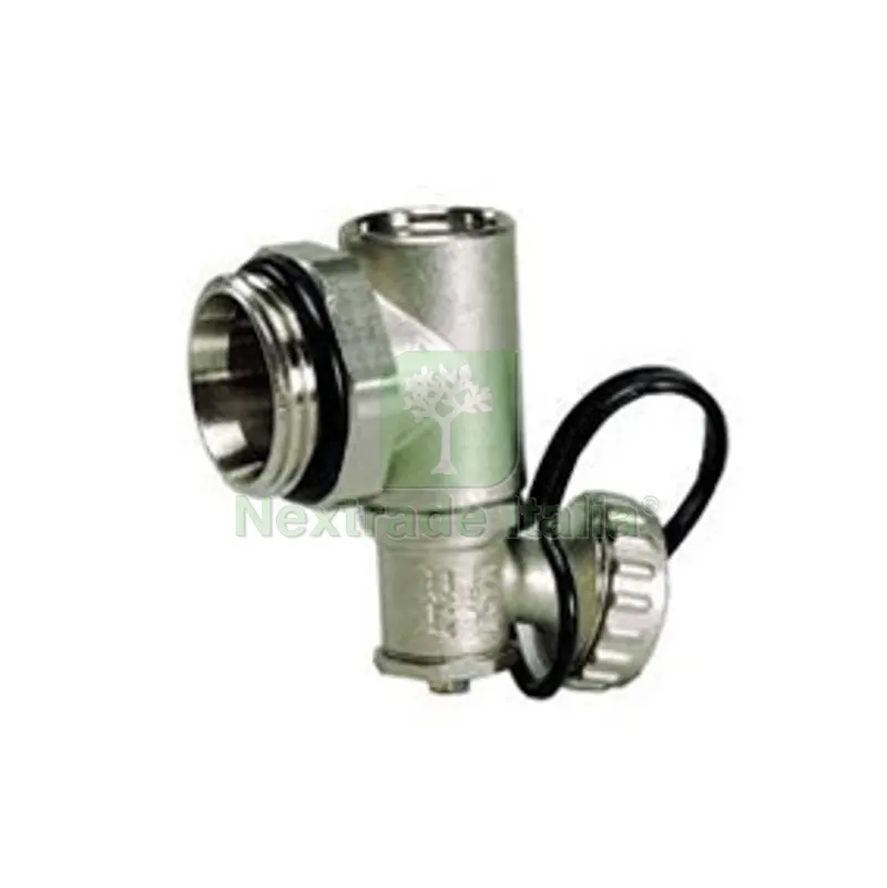 TERMINALE PER COLLETTORI ATTACCO SUPERIORE PER VALVOLA SFIATO ARIA G 1" x G 1/2" — Rubinetti e valvole — rif. FERX.DIA309-A1569-0604