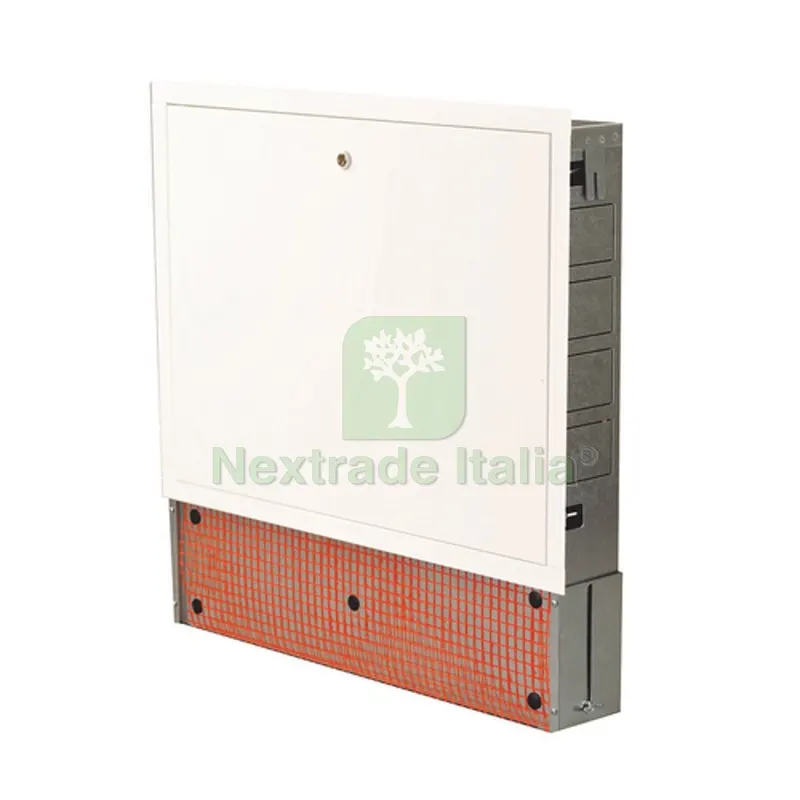 CASSETTA METALLICA PER COLLETTORI CON PIEDINI mm 500 x 630 x 80/130 — Casalinghi e organizzazione — rif. FERX.DIA309-D700-050 CASSETTA METALLICA PER COLLETTORI CON PIEDINI mm 500 x 630 x 80/130 — Casalinghi e organizzazione — rif. FERX.DIA309-D700-050
