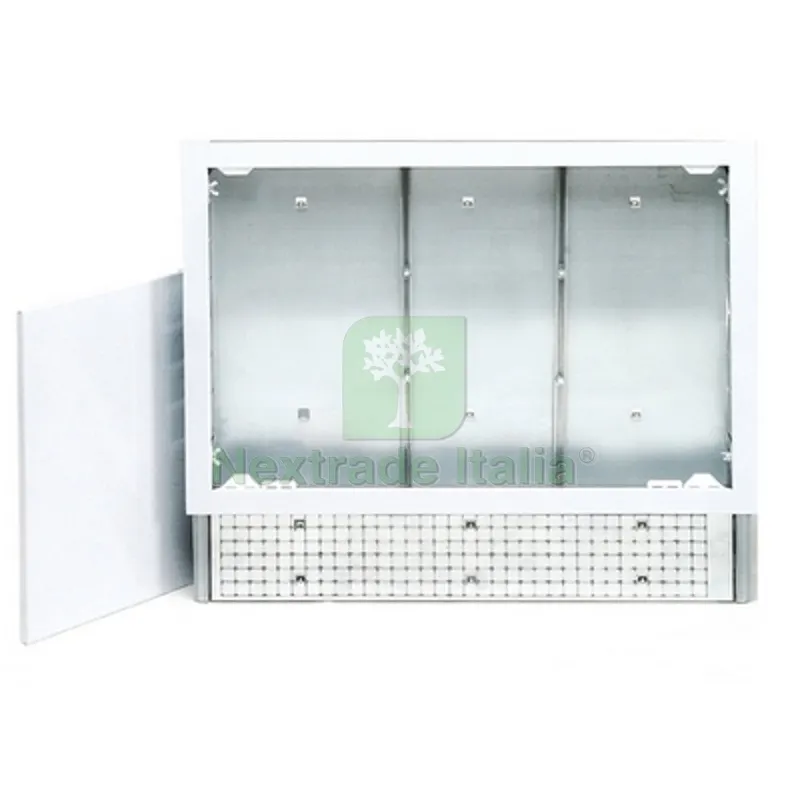 Cassetta in Metallo Regolabile in Altezza e Profondita' cm 85x67x12 — Casalinghi e organizzazione — rif. FERX.DIA309-T1940-0850 Cassetta in Metallo Regolabile in Altezza e Profondita' cm 85x67x12 — Casalinghi e organizzazione — rif. FERX.DIA309-T1940-0850