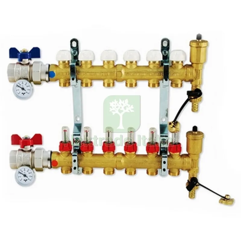 COLLETTORE DI DISTRIBUZIONE SENZA BY PASS 3 vie — Tubi e raccordi — rif. FERX.DIA309-T3873-03