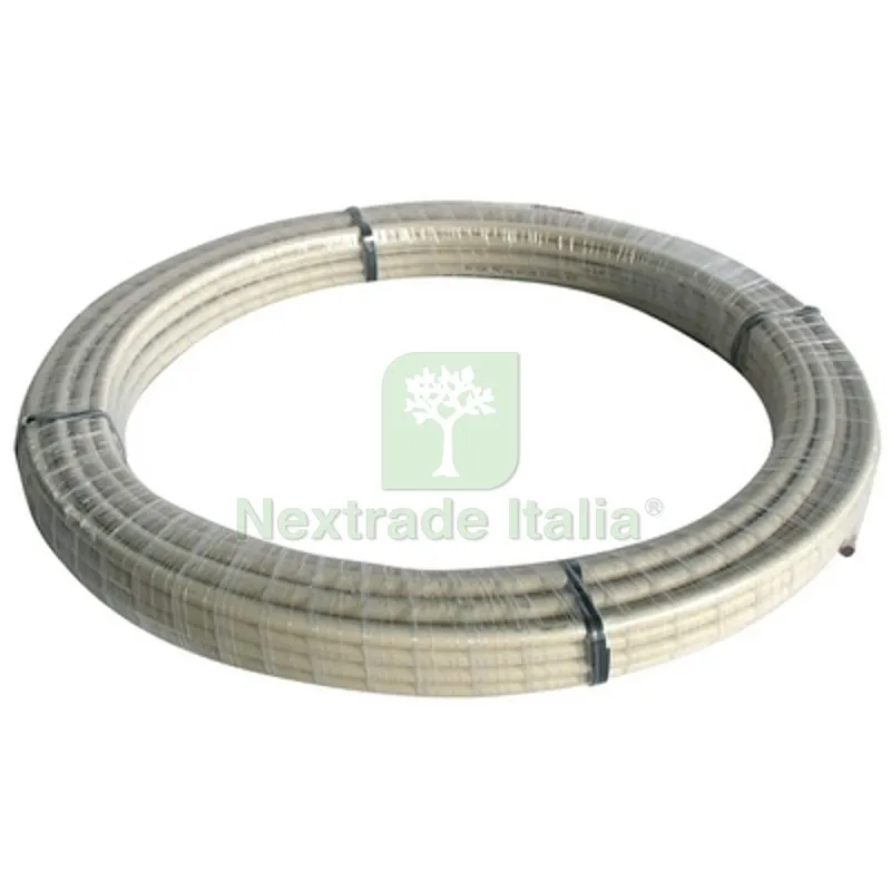 50MT TUBO IN RAME RIVESTITO ISO PVC Diam. 16 x 1 — Tubi e raccordi — rif. FERX.DIA310-PVC-16