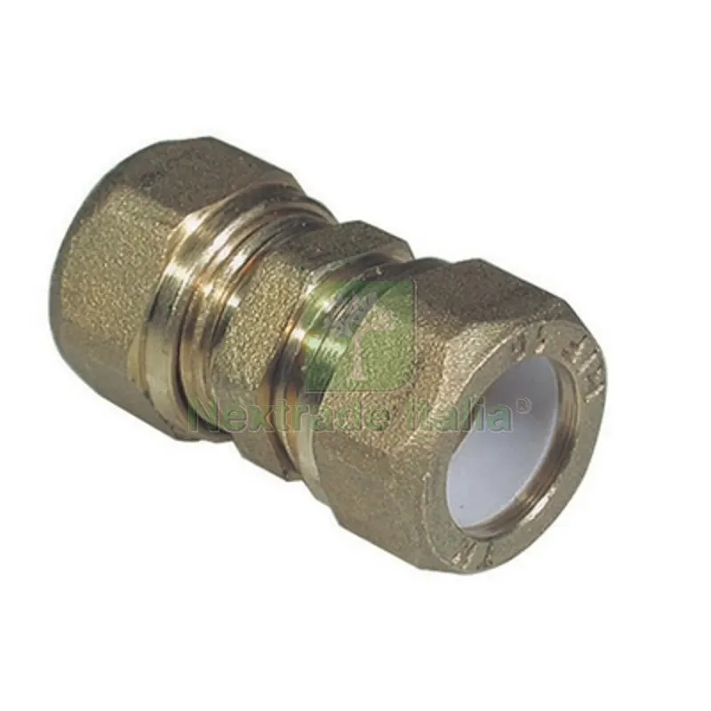 MANICOTTO BICONO PER RAME CON OGIVA TEFLON TIEMME 3/4 x 22 — Tubi e raccordi — rif. FERX.DIA311-1201-0522