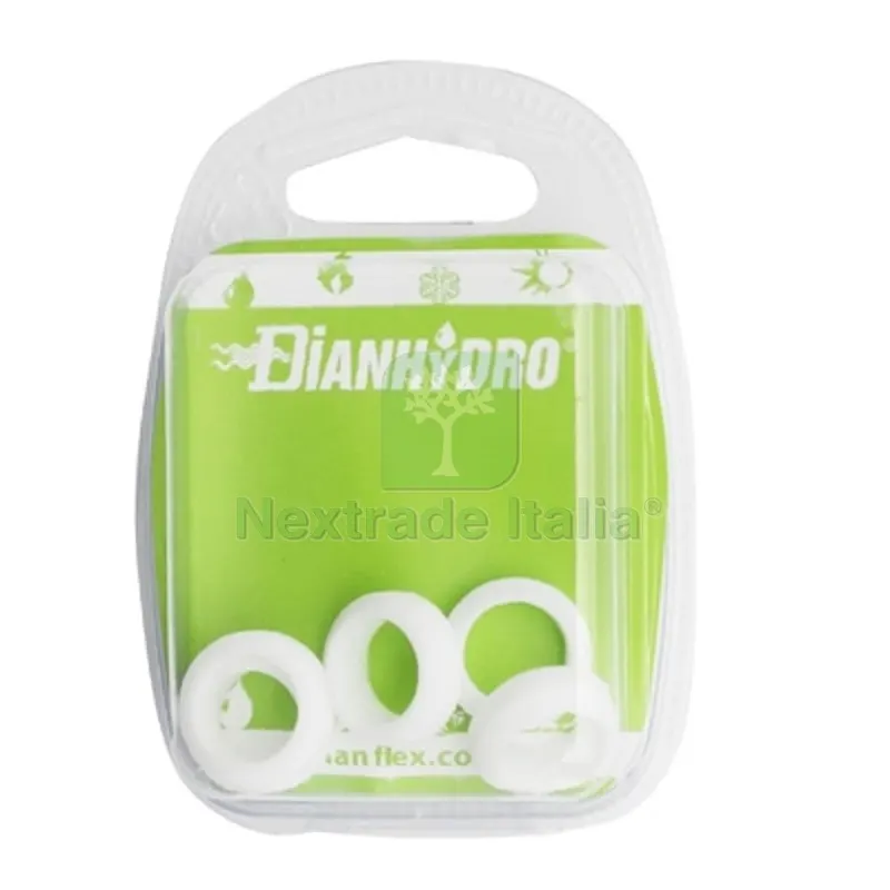5 PZ OGIVE TEFLON TIEMME BLISTER 1/2 x 14 — Tubi e raccordi — rif. FERX.DIA311-1215Y-0414