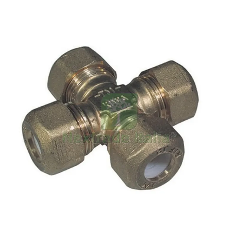 CROCE CON 4 DADI PER RAME CON OGIVA TEFLON TIEMME 1/2 x 12R — Guarnizioni e tenute — rif. FERX.DIA311-1260-0412
