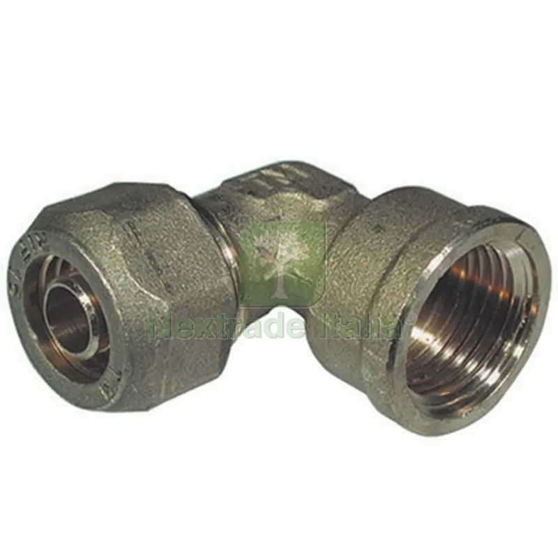 GOMITO A 90° FEMMINA PER TUBO COBRA-PEX 3/4 x 22 — Tubi e raccordi — rif. FERX.DIA312-1405-0522