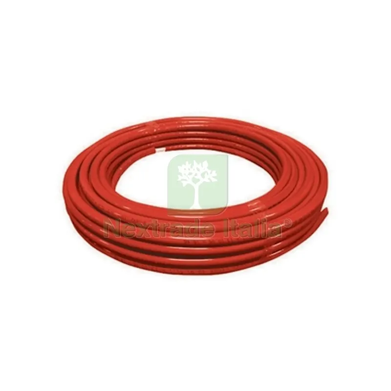 50MT TUBO MULTI-DIAN COIBENTATO ROSSO 20 x 2 — Tubi e raccordi — rif. FERX.DIA313-0630R-20