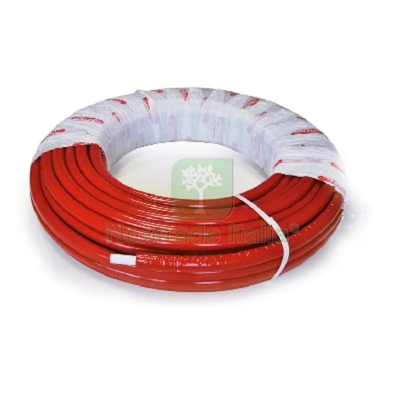 50MT TUBO MULTISTRATO NICOLL SYSTEM COIBENTATO ROSSO 20 x 2 — Tubi e raccordi — rif. FERX.DIA313-0633R-20