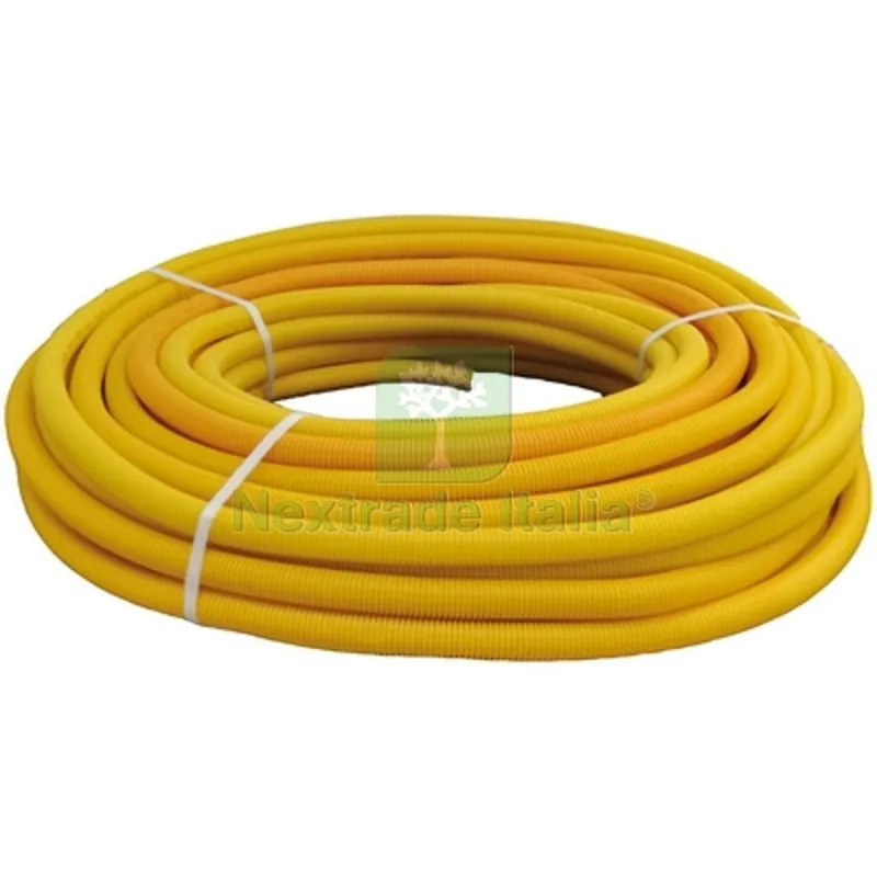 50MT TUBO MULTISTRATO NICOLL GAS CORRUGATO Diam. 20 x 2 — Tubi e raccordi — rif. FERX.DIA313-0673-20 50MT TUBO MULTISTRATO NICOLL GAS CORRUGATO Diam. 20 x 2 — Tubi e raccordi — rif. FERX.DIA313-0673-20