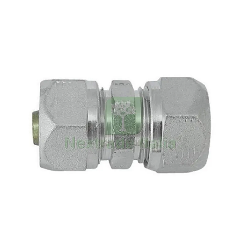 RACCORDO DIRITTO DOPPIO TIEMME PER MULTISTRATO 16 — Raccordi a pressare e multistrato — rif. FERX.DIA313-1601-16 RACCORDO DIRITTO DOPPIO TIEMME PER MULTISTRATO 16 — Raccordi a pressare e multistrato — rif. FERX.DIA313-1601-16
