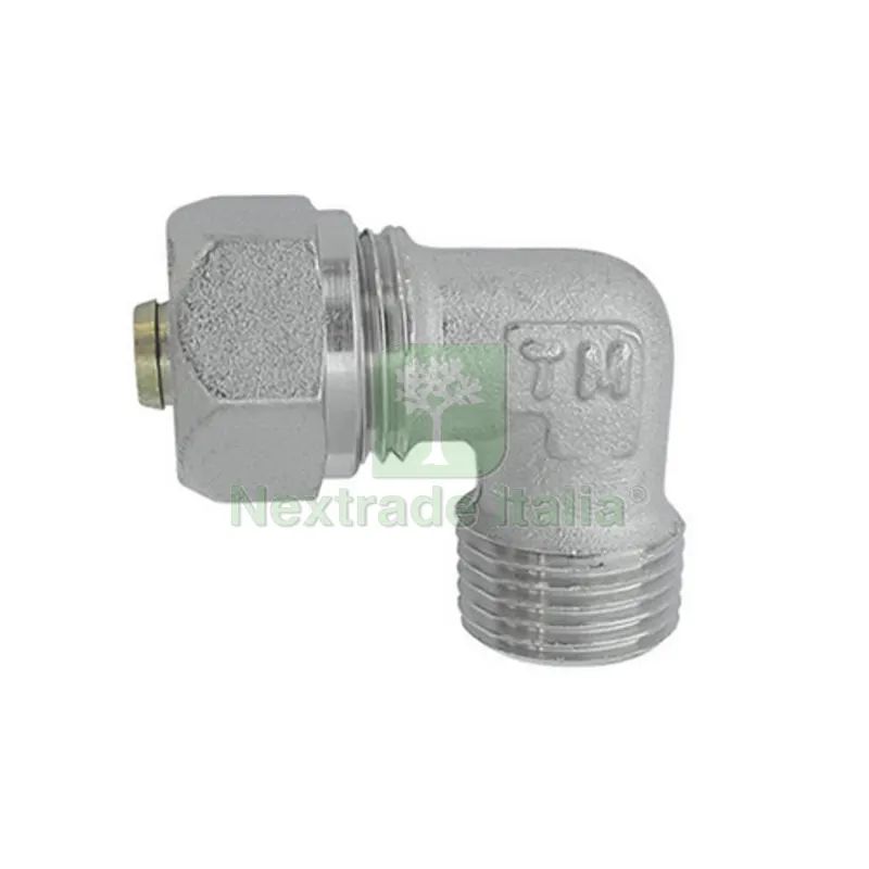 5PZ RACCORDO CURVO MASCHIO TIEMME PER MULTISTRATO 3/4 x 20 — Raccordi a pressare e multistrato — rif. FERX.DIA313-1604-0520 5PZ RACCORDO CURVO MASCHIO TIEMME PER MULTISTRATO 3/4 x 20 — Raccordi a pressare e multistrato — rif. FERX.DIA313-1604-0520
