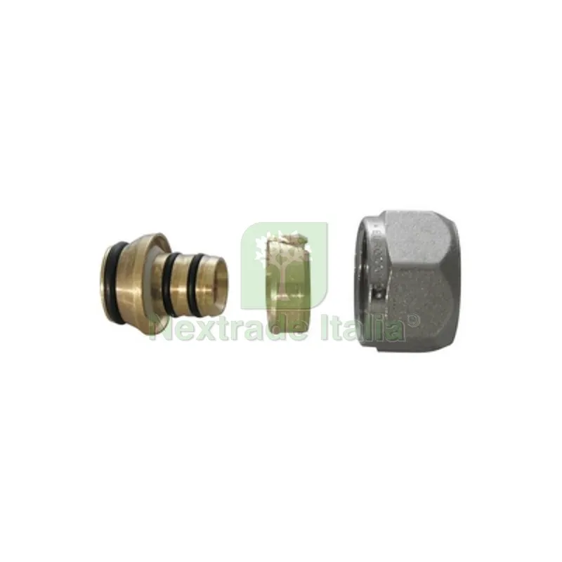 10PZ SET DADO + OGIVA + INSERTO TIEMME PER MULTISTRATO 1/2 x 14 — Raccordi a pressare e multistrato — rif. FERX.DIA313-1635-0414 10PZ SET DADO + OGIVA + INSERTO TIEMME PER MULTISTRATO 1/2 x 14 — Raccordi a pressare e multistrato — rif. FERX.DIA313-1635-0414
