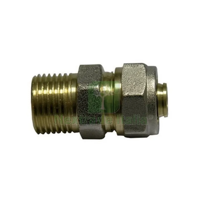 10PZ RACCORDO DIRITTO MASCHIO IK PER MULTISTRATO Diam. 1/2 x 20 — Raccordi a pressare e multistrato — rif. FERX.DIA313-B1600-0420 10PZ RACCORDO DIRITTO MASCHIO IK PER MULTISTRATO Diam. 1/2 x 20 — Raccordi a pressare e multistrato — rif. FERX.DIA313-B1600-0420