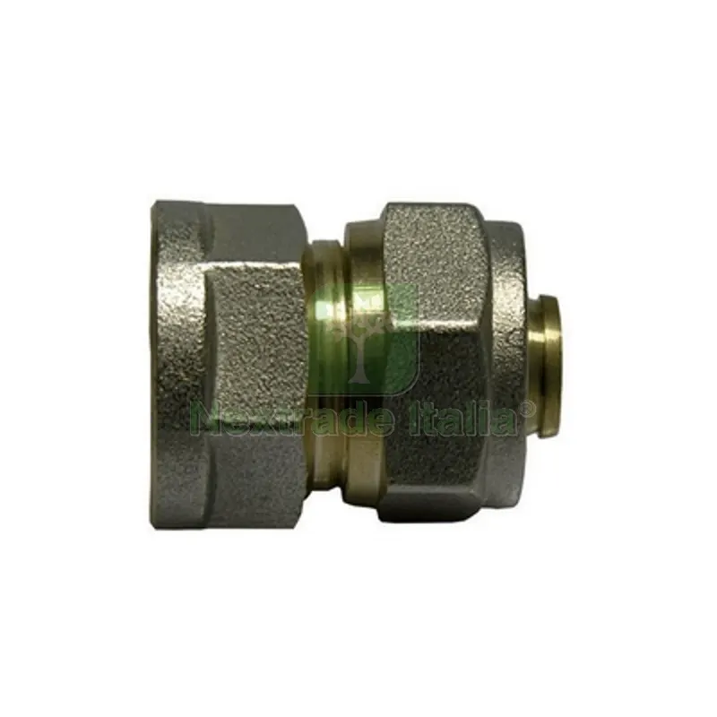 RACCORDO DIRITTO FEMMINA IK PER MULTISTRATO Diam. 1/2 x 16 -CONF — Raccordi a pressare e multistrato — rif. FERX.DIA313-B1602-K0416 RACCORDO DIRITTO FEMMINA IK PER MULTISTRATO Diam. 1/2 x 16 -CONF — Raccordi a pressare e multistrato — rif. FERX.DIA313-B1602-K0416