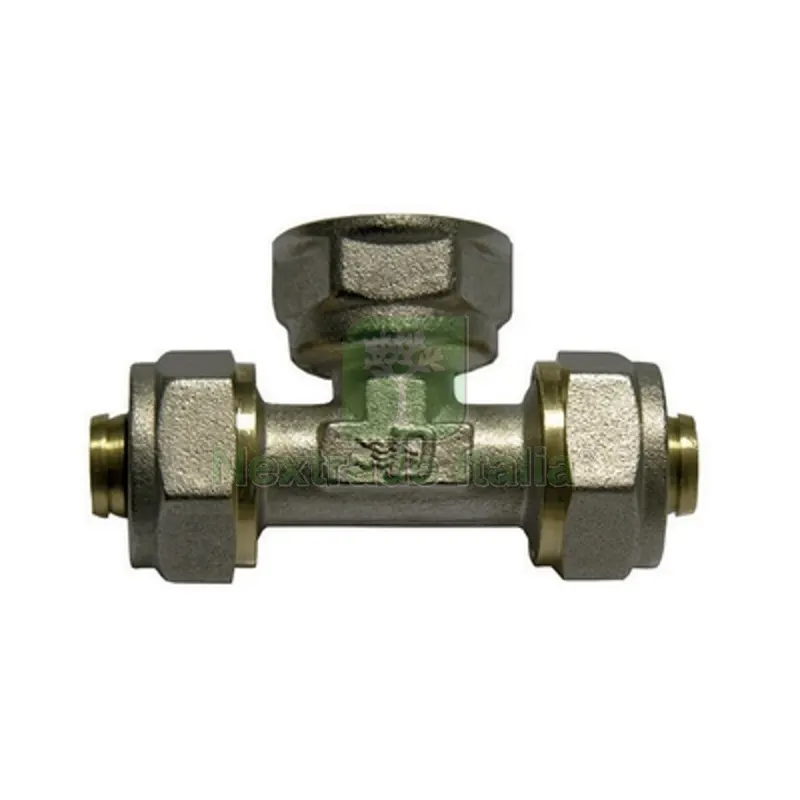 RACCORDO A TEE FEMMINA IK PER MULTISTRATO Diam. 3/4 X 20 -CONF — Raccordi a pressare e multistrato — rif. FERX.DIA313-B1609-K0520 RACCORDO A TEE FEMMINA IK PER MULTISTRATO Diam. 3/4 X 20 -CONF — Raccordi a pressare e multistrato — rif. FERX.DIA313-B1609-K0520