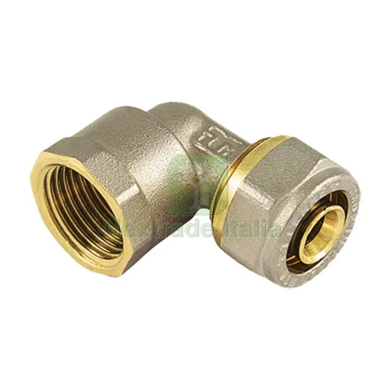 RACCORDO CURVO FEMMINA SERIE INS PER MULTISTRATO 1/2 x 20 — Raccordi a pressare e multistrato — rif. FERX.DIA313-IN1605-0420 RACCORDO CURVO FEMMINA SERIE INS PER MULTISTRATO 1/2 x 20 — Raccordi a pressare e multistrato — rif. FERX.DIA313-IN1605-0420