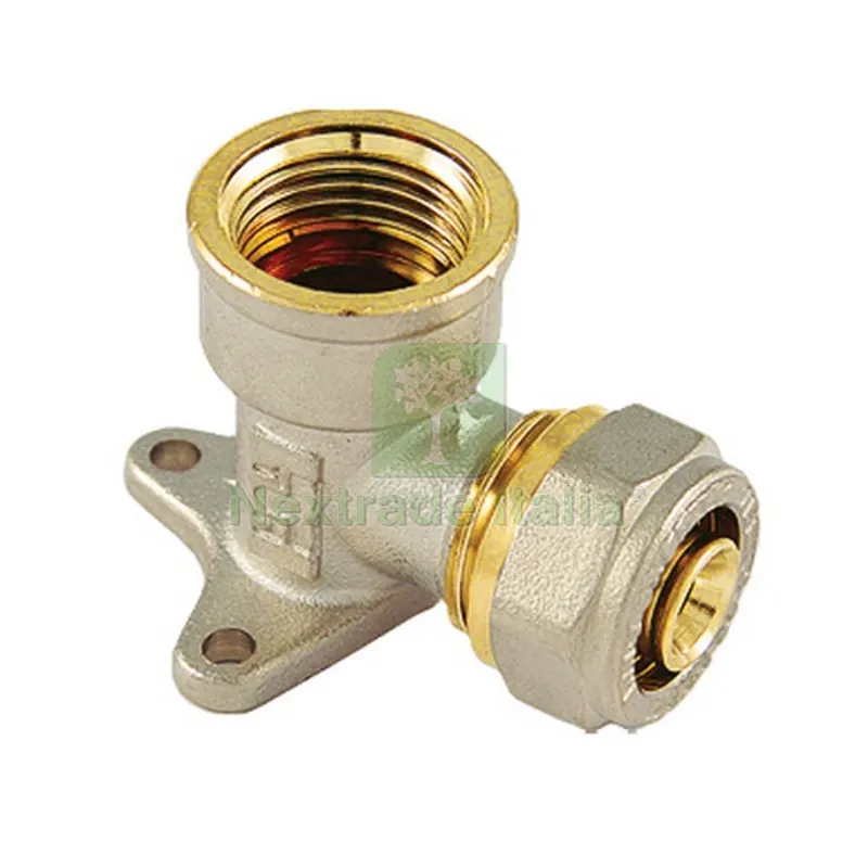 RACCORDO CURVO FEMMINA CON FLANGIA SERIE INS PER MULTISTRATO 1/2 x 16 — Raccordi a pressare e multistrato — rif. FERX.DIA313-IN1606-0416 RACCORDO CURVO FEMMINA CON FLANGIA SERIE INS PER MULTISTRATO 1/2 x 16 — Raccordi a pressare e multistrato — rif. FERX.DIA313-IN1606-0416