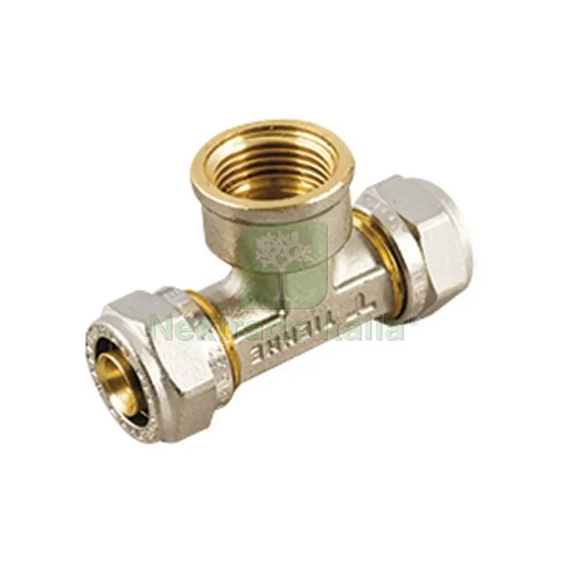 RACCORDO A T FEMMINA SERIE INS PER MULTISTRATO 16 x 1/2" x 16 — Raccordi a pressare e multistrato — rif. FERX.DIA313-IN1609-0416 RACCORDO A T FEMMINA SERIE INS PER MULTISTRATO 16 x 1/2" x 16 — Raccordi a pressare e multistrato — rif. FERX.DIA313-IN1609-0416