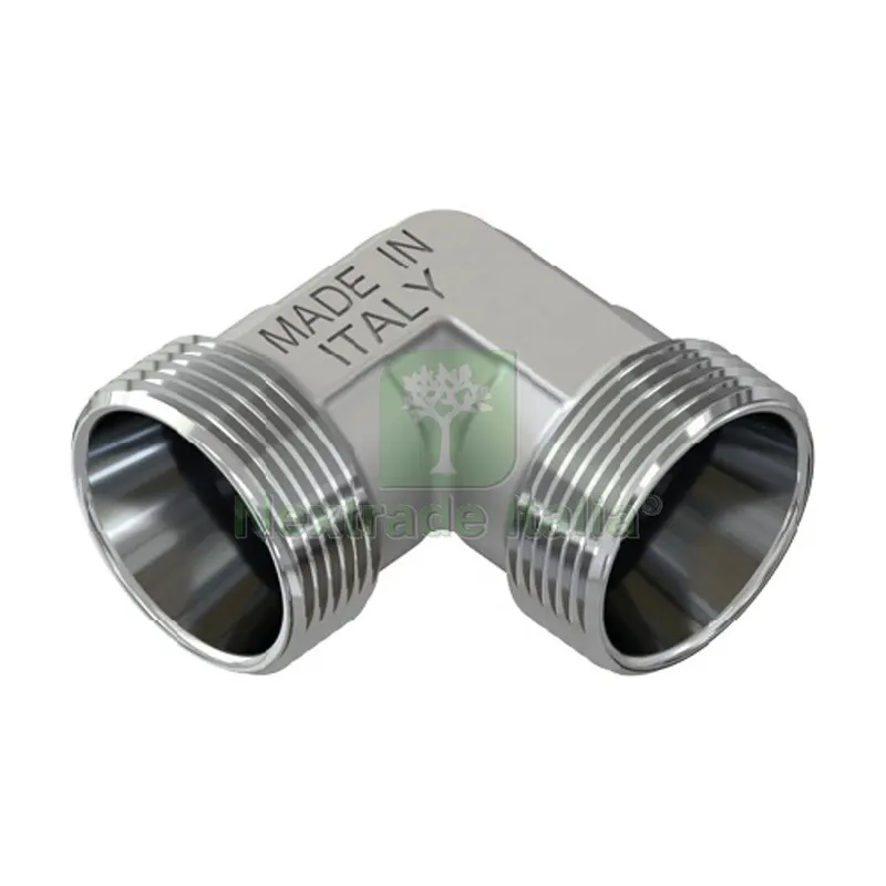 RACCORDO CURVO DOPPIO CROMATO 24X19 fil (D.16) — Tubi e raccordi — rif. FERX.DIA313-K1643-2419