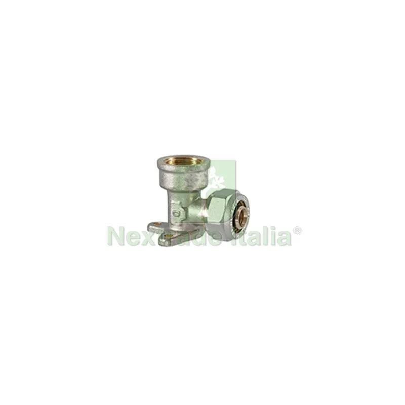 RACCORDO GOMITO FEMMINA A STAFFA 3/4 x 20 — Tubi e raccordi — rif. FERX.DIA313-T1080-0520 RACCORDO GOMITO FEMMINA A STAFFA 3/4 x 20 — Tubi e raccordi — rif. FERX.DIA313-T1080-0520