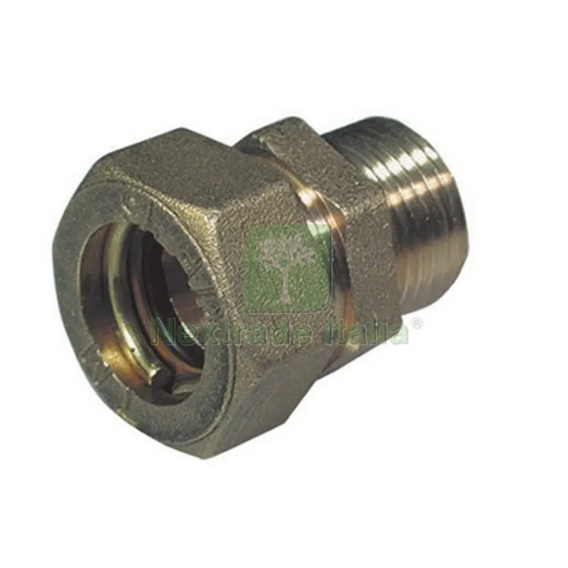 RACCORDO DIRITTO O-RING MASCHIO CONICO TIEMME 1/2 x 14 — Tubi e raccordi — rif. FERX.DIA314-1300-0414