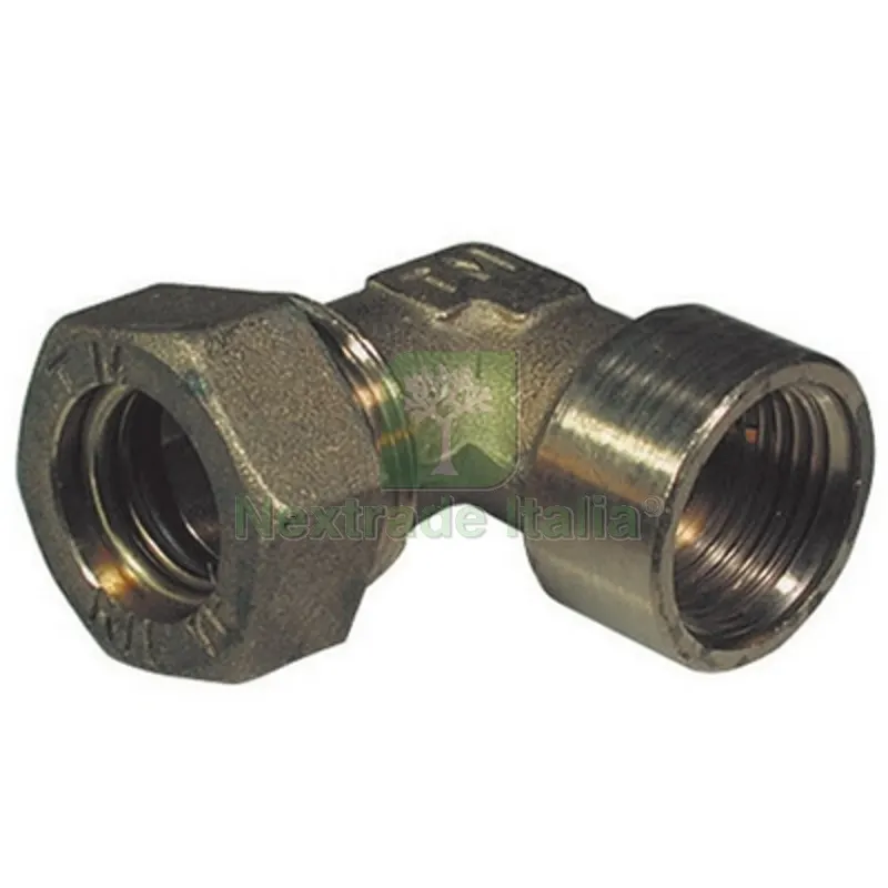 Gomito a 90° O-Ring Femmina Tiemme 1/2 x 14 — Guarnizioni e tenute — rif. FERX.DIA314-1305-0414