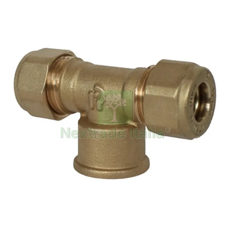 5PZ TEE FEMMINA 3/4 X 18 — Tubi e raccordi — rif. FERX.DIA314-1309P-0518 5PZ TEE FEMMINA 3/4 X 18 — Tubi e raccordi — rif. FERX.DIA314-1309P-0518