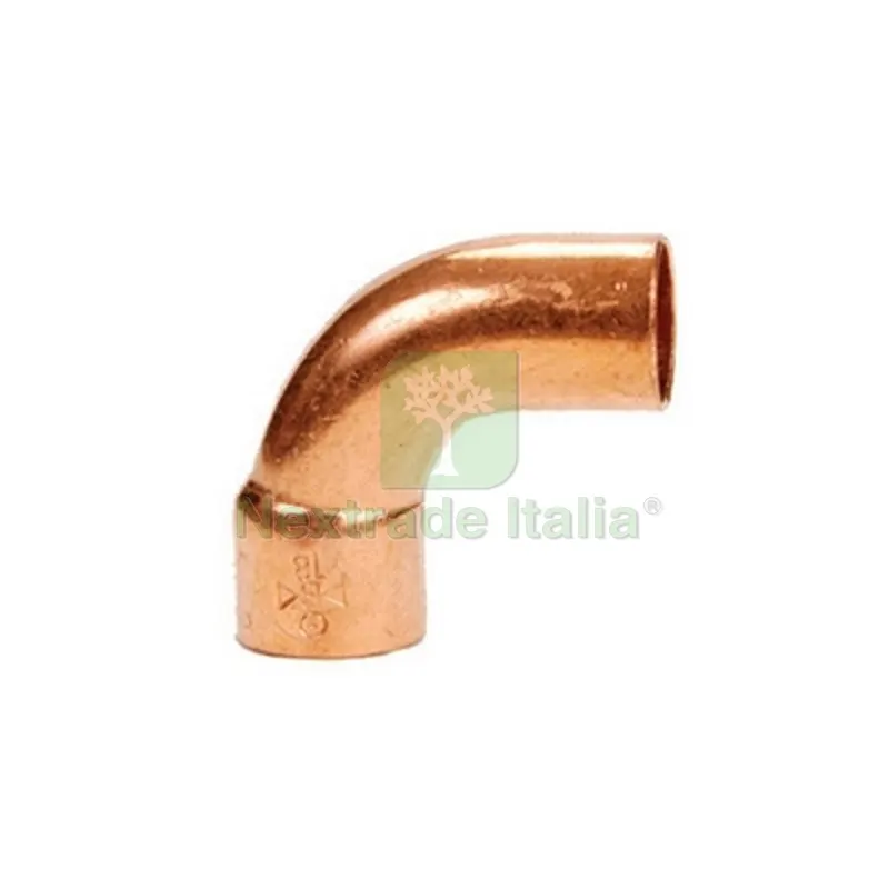 CURVA RAME MF 90° RAGGIO LARGO 35 — Tubi e raccordi — rif. FERX.DIA315-001R-35 CURVA RAME MF 90° RAGGIO LARGO 35 — Tubi e raccordi — rif. FERX.DIA315-001R-35
