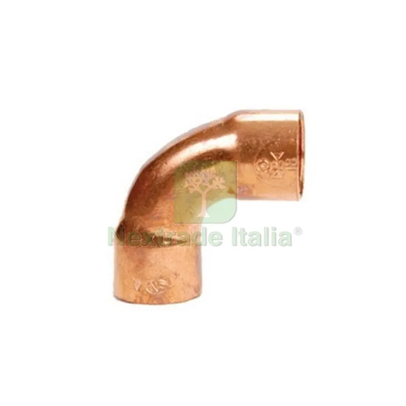 CURVA RAME FF 90° RAGGIO LARGO 54 — Tubi e raccordi — rif. FERX.DIA315-002R-54