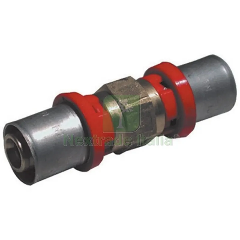 RACCORDO PRESS DIRITTO DOPPIO PER MULTISTRATO 50 — Raccordi a pressare e multistrato — rif. FERX.DIA317-1651-50 RACCORDO PRESS DIRITTO DOPPIO PER MULTISTRATO 50 — Raccordi a pressare e multistrato — rif. FERX.DIA317-1651-50