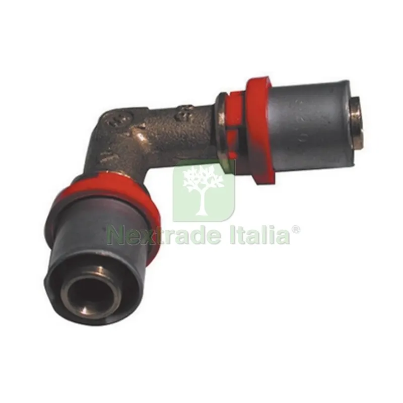 RACCORDO PRESS CURVO DOPPIO PER MULTISTRATO 14 — Raccordi a pressare e multistrato — rif. FERX.DIA317-1653-14 RACCORDO PRESS CURVO DOPPIO PER MULTISTRATO 14 — Raccordi a pressare e multistrato — rif. FERX.DIA317-1653-14