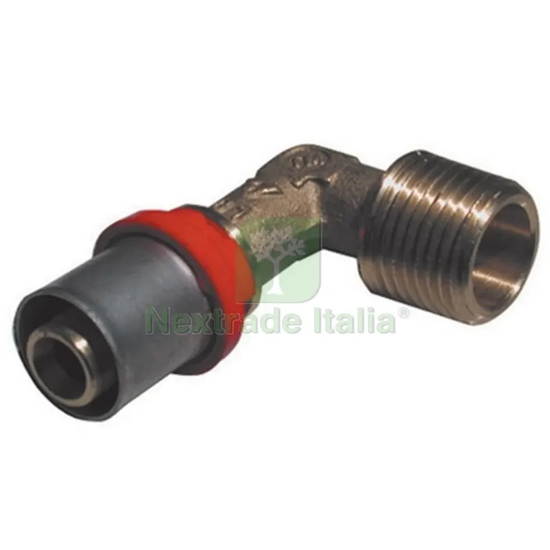 RACCORDO PRESS CURVO MASCHIO PER MULTISTRATO 2" x 63 — Raccordi a pressare e multistrato — rif. FERX.DIA317-1654-0963 RACCORDO PRESS CURVO MASCHIO PER MULTISTRATO 2" x 63 — Raccordi a pressare e multistrato — rif. FERX.DIA317-1654-0963