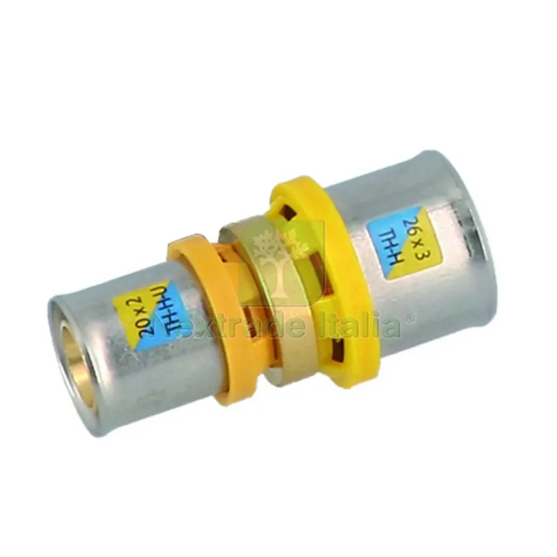 RACCORDO DIRITTO RIDOTTO A PRESSARE PER MULTISTRATO 26x16 — Raccordi a pressare e multistrato — rif. FERX.DIA317-5G0003-1626